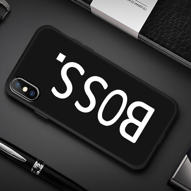For iPhone X / XS Frosted Soft Silicone Cases