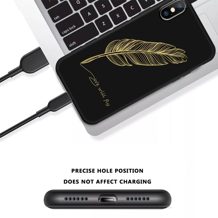 For iPhone XR Frosted Soft Silicone Cases