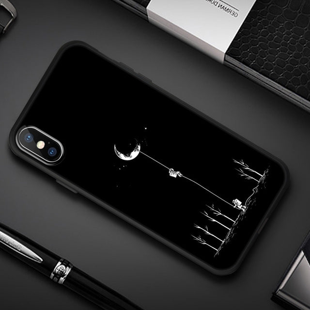 For iPhone XR Frosted Soft Silicone Cases