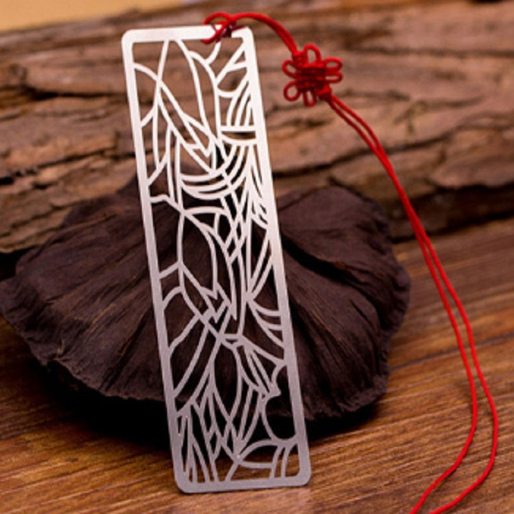 Creative Retro Metal Flower Hollow Bookmark Multi-function Stationery