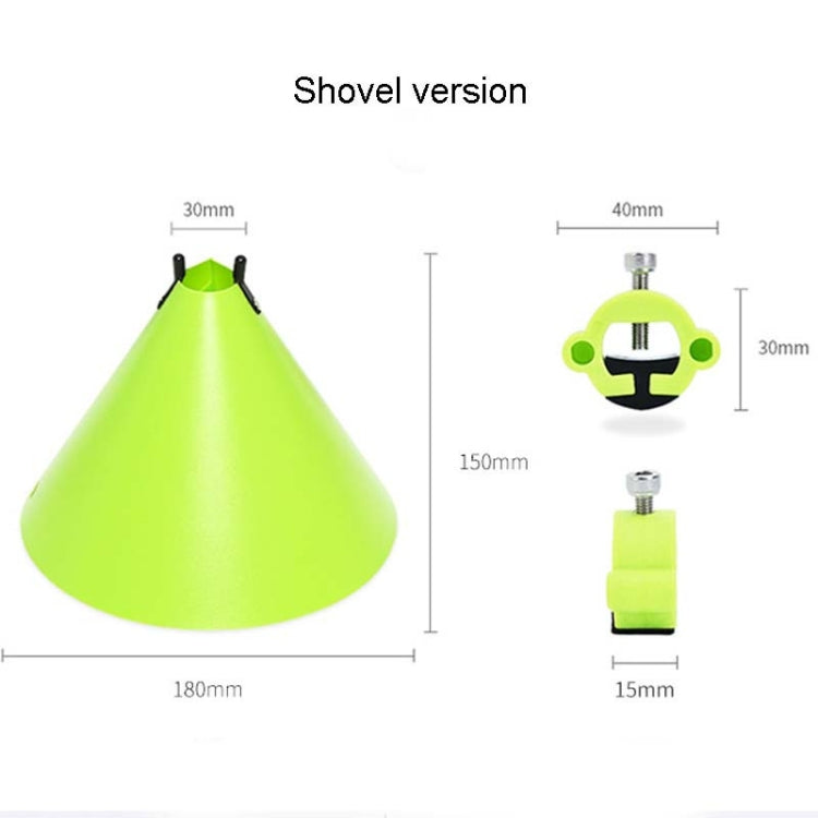 2 PCS Kitchen Tool Cooking Oil Splash And Scald Guard, Style:Shovel Version