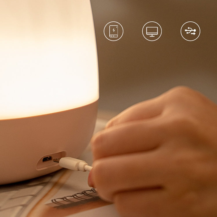 Energy-Saving Night Light Bedside Soft Light With Sleeping Atmosphere Light Portable Emergency Light, Style:Upgrade