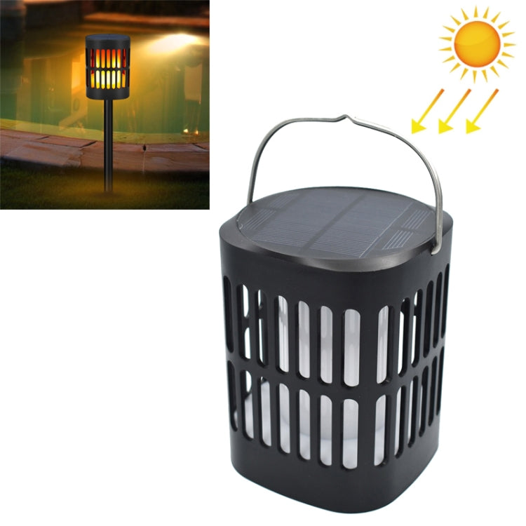 96 LEDs Solar Flame Lamp IP65 Waterproof Outdoor Courtyard Lawn Light