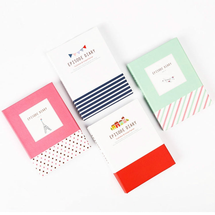 2 PCS Creative Hardcover Combination Notepad Sticky Notes Stationery Office School Supplies with Pen, Random Color Delivery