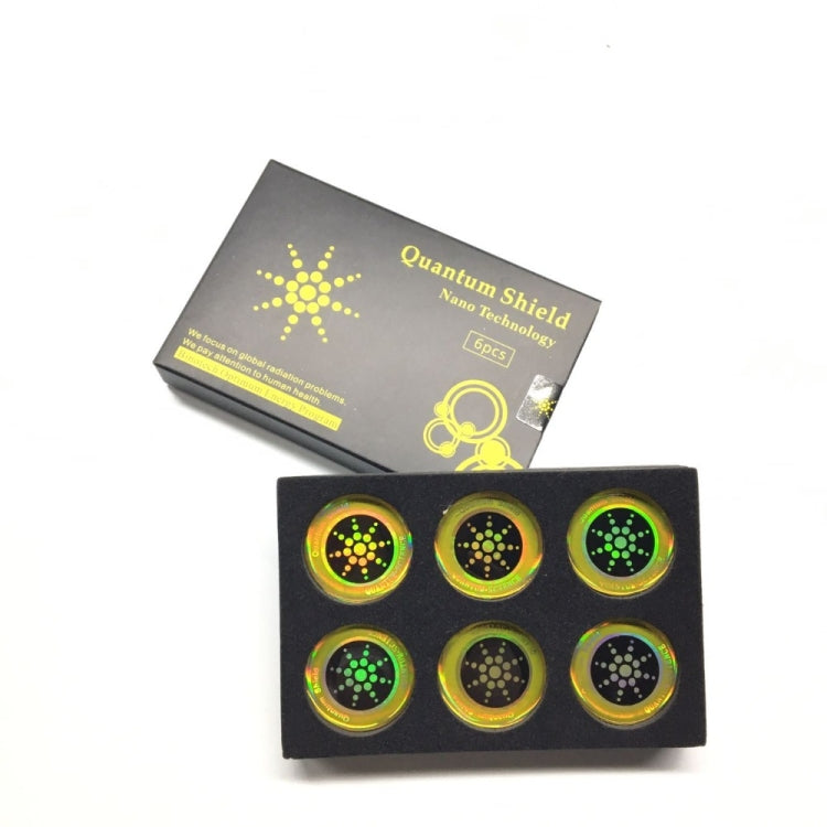 10PCS Quantum Shield Mobile Phone Sticker For Cell Phone Anti Radiation Protection from EMF Anti-Radiation