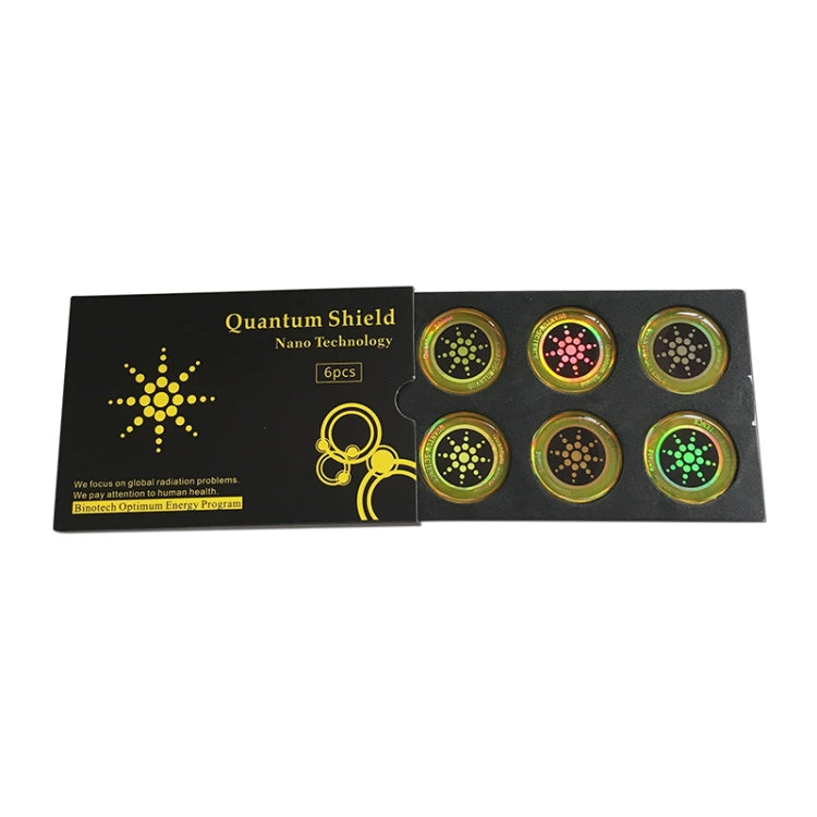 10PCS Quantum Shield Mobile Phone Sticker For Cell Phone Anti Radiation Protection from EMF Anti-Radiation