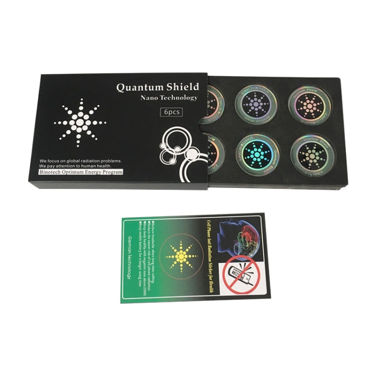 10PCS Quantum Shield Mobile Phone Sticker For Cell Phone Anti Radiation Protection from EMF Anti-Radiation