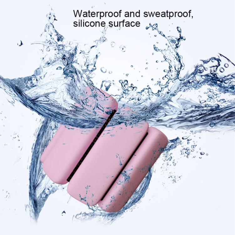 A Pair Yoga Running Fitness Training Weight-bearing Wristband Silicone Weight-bearing Bracelet