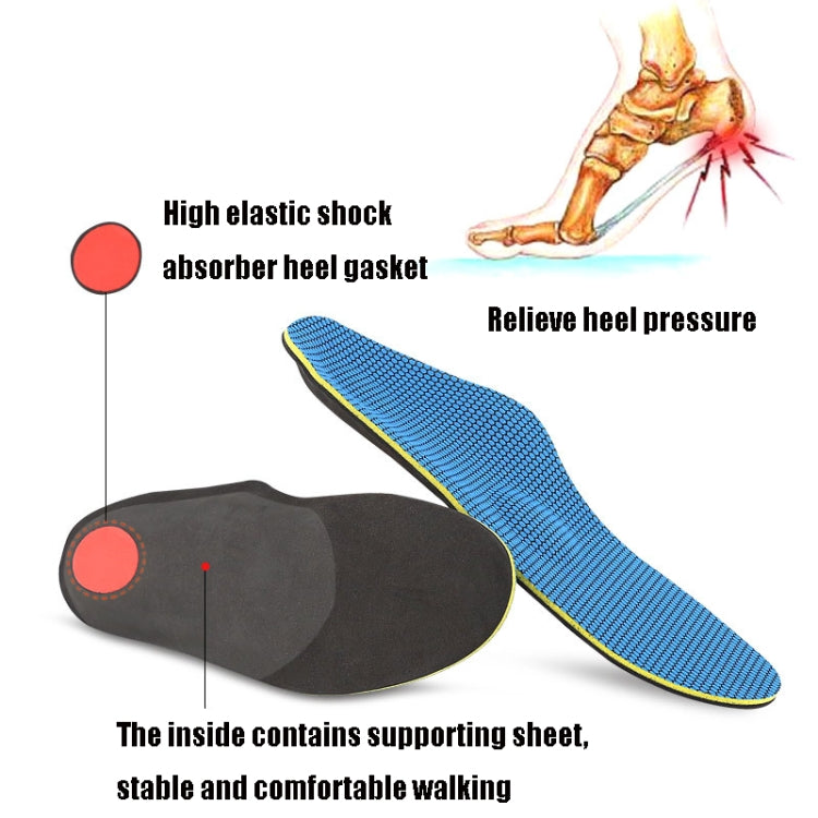 1 Pair Flat Foot Inner Horoscope Orthopedic Insole, Size: XS