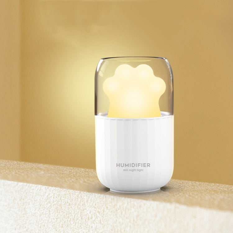 Cat Claw Shape Aromatherapy Nano Atomizer Automatic Alcohol Sprayer USB Colorful Night Light Mini Air Humidifier
