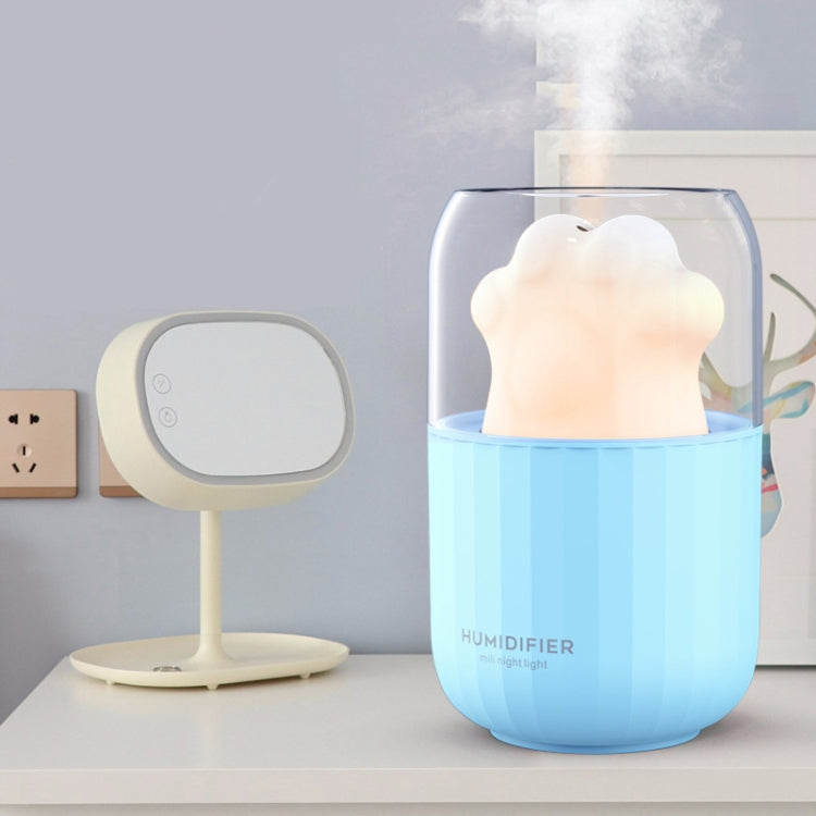 Cat Claw Shape Aromatherapy Nano Atomizer Automatic Alcohol Sprayer USB Colorful Night Light Mini Air Humidifier