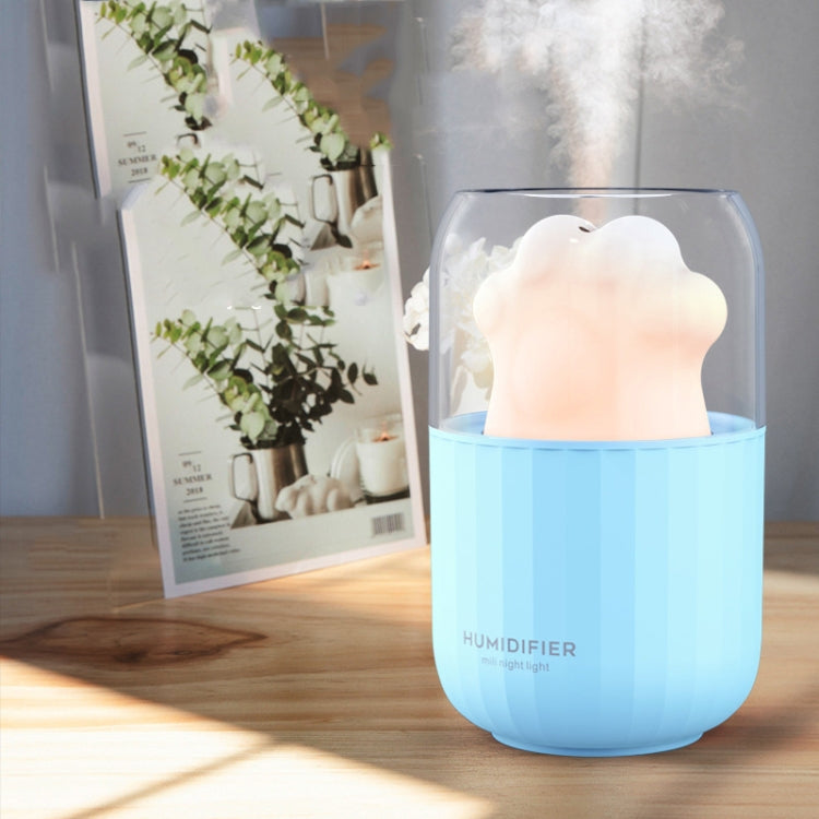 Cat Claw Shape Aromatherapy Nano Atomizer Automatic Alcohol Sprayer USB Colorful Night Light Mini Air Humidifier