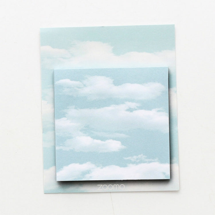5 PCS Weather Series Cute Memo Pad Sticky Notes Bookmark