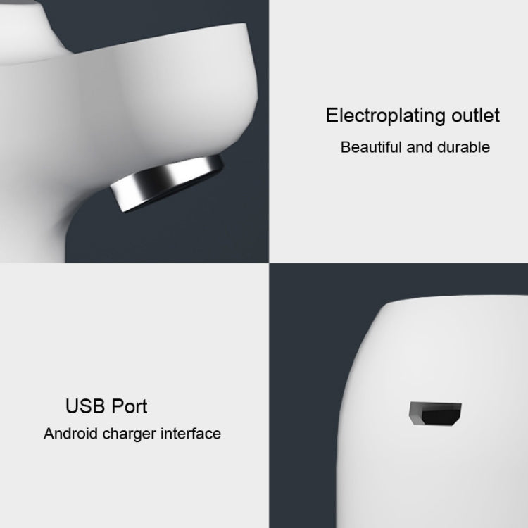 Automatic Electric Water Pump Button Dispenser USB Charging Gallon Bottle Drinking Press Water Pumping Device, Color:Green