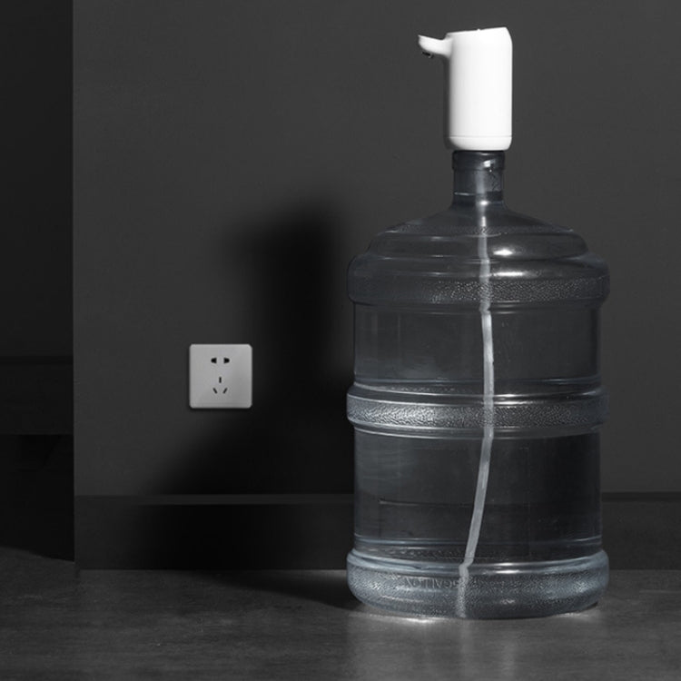 Automatic Electric Water Pump Button Dispenser USB Charging Gallon Bottle Drinking Press Water Pumping Device, Color:Gold