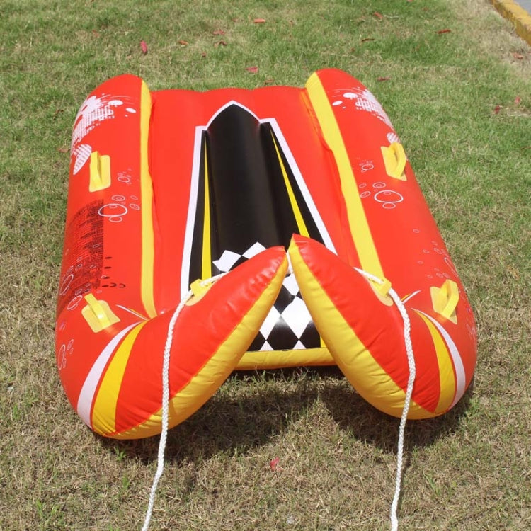 Winter Children Inflatable Toy Double Ski Raft Sled Surfboard