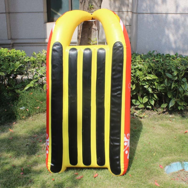 Winter Children Inflatable Toy Double Ski Raft Sled Surfboard