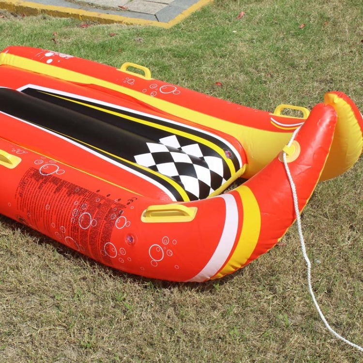 Winter Children Inflatable Toy Double Ski Raft Sled Surfboard