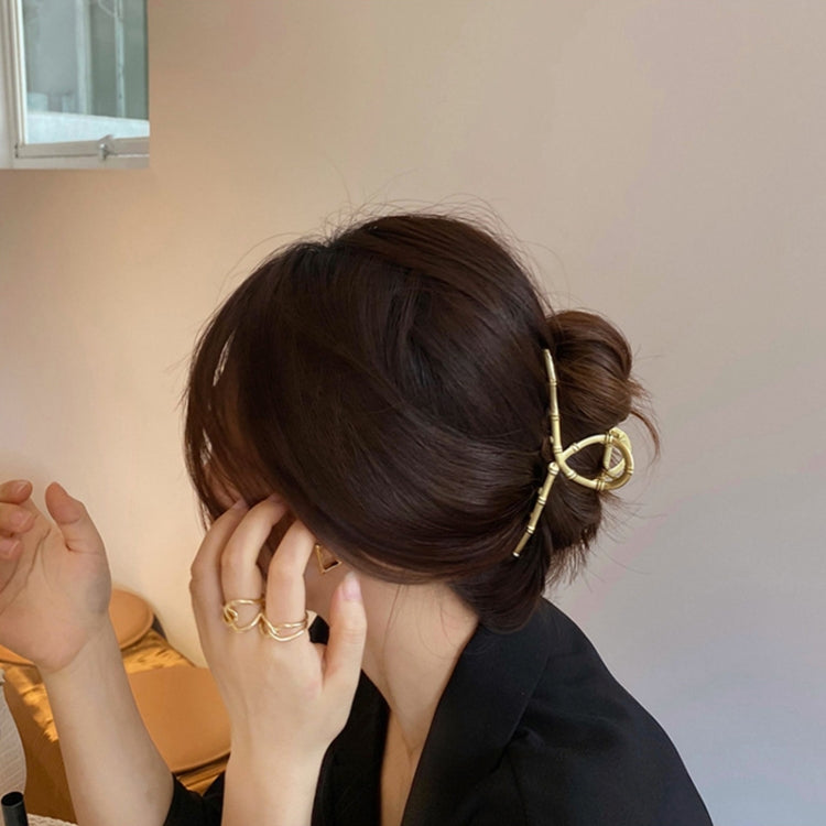 2 PCS All-Match Plate Hairpin Hair Accessories Random Color Delivery, Style:Bamboo
