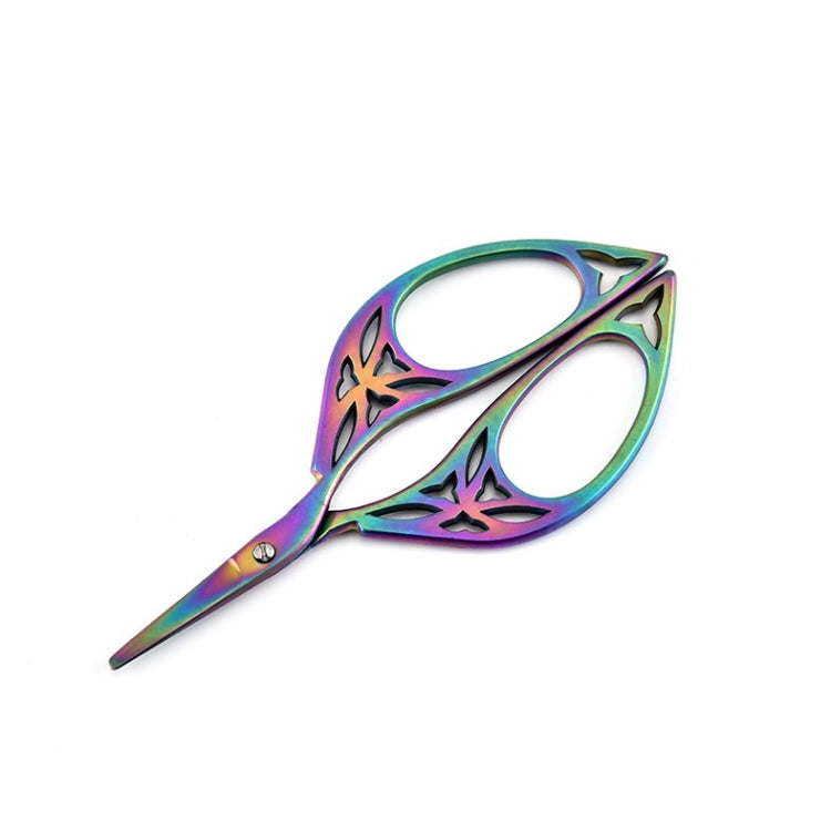 Stainless Steel Leaf Shape Scissors Handmade Tea Bag Scissors