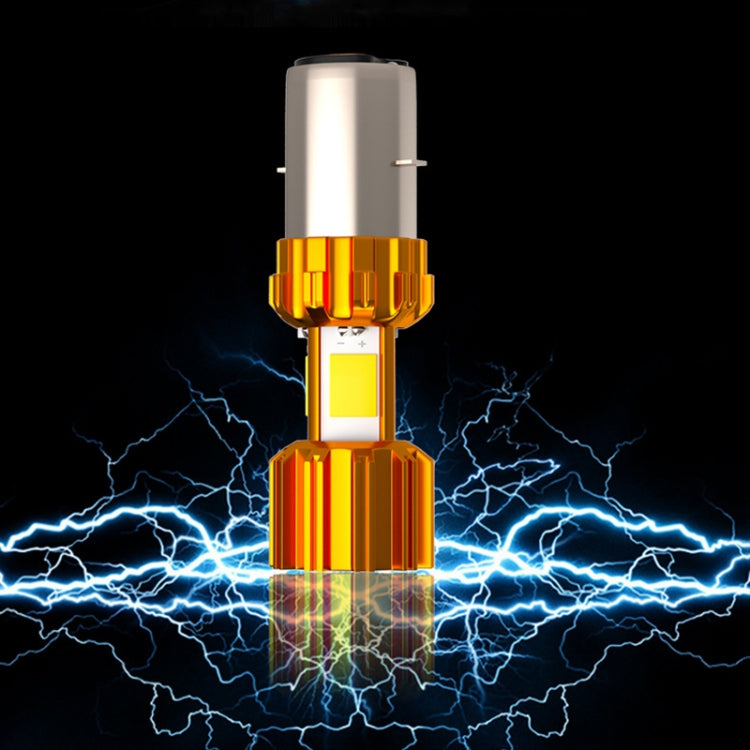 2 PCS CS-1168 DC10-85V/1200LM/10W Motorcycle LED Luminous Headlights, Style:Three Sides