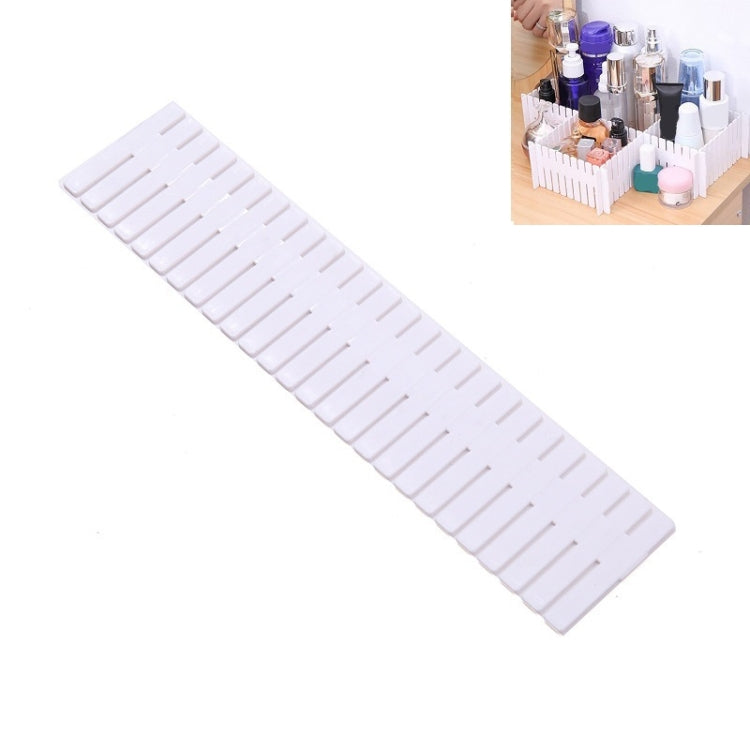 5 PCS Plastic Drawer Divider Free Combination Classification Storage Board, Specification: 37x7cm