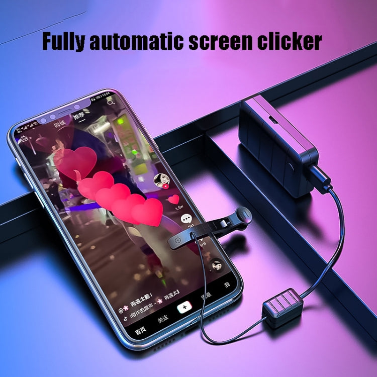 Automatic Mobile Phone Screen Mute Smart Clicker Live Liker, Specifications:One Machine with One Port(Recommended for Grab Orders)
