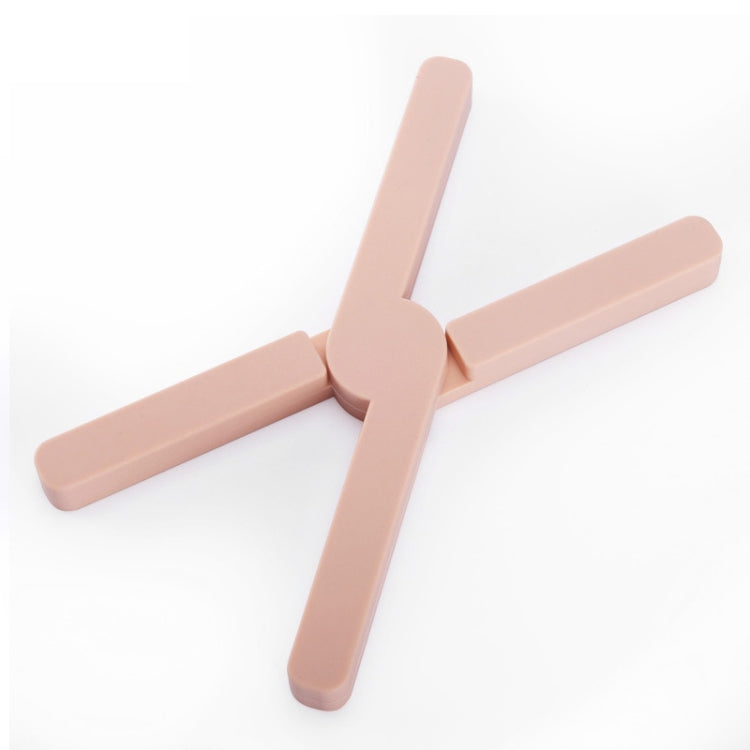 2 PCS Thickened X-shaped Silicone Foldable Pot Mat Kitchen  Heat-Insulation Meal Coaster High Temperature Table Mat