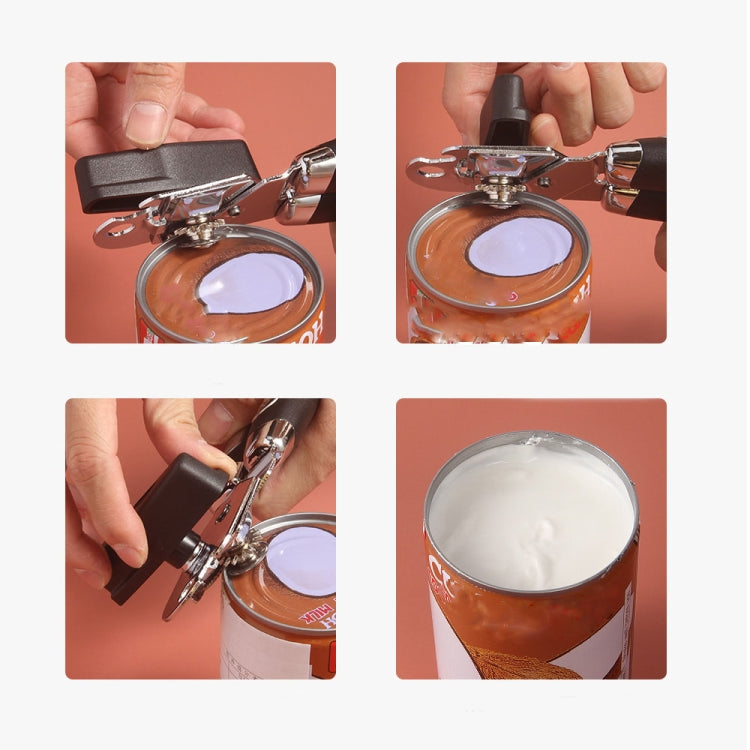 2 PCS Manual Stainless Steel Multi-Function Powerful Can Knife Can Opener Kitchen Can Opener Tool