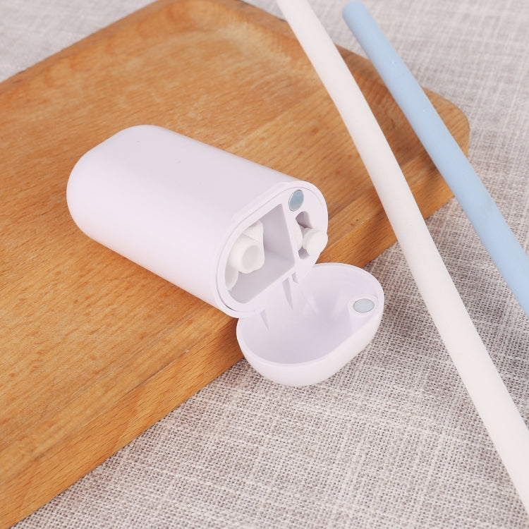 3 PCS Portable Foldable Collapsible Reusable Silicone Drinking Straw Outdoor Household Drinking Tool, Straw Size: 230x8mm, Sytle:Section Node Straw