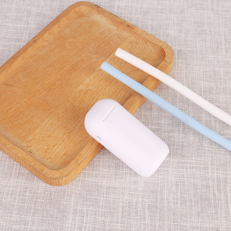 3 PCS Portable Foldable Collapsible Reusable Silicone Drinking Straw Outdoor Household Drinking Tool, Straw Size: 230x8mm, Sytle:Section Node Straw