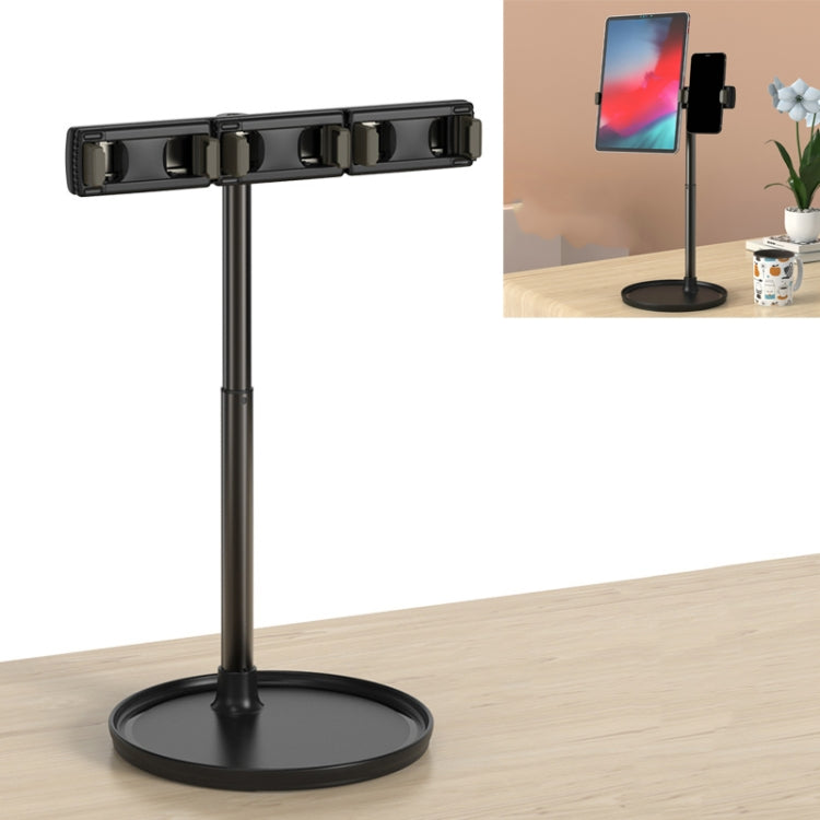 Lazy Desktop Mobile Phone Tablet Universal Non-Slip Telescopic Multi-Camera Live Stand, Style:Z3 Three-position