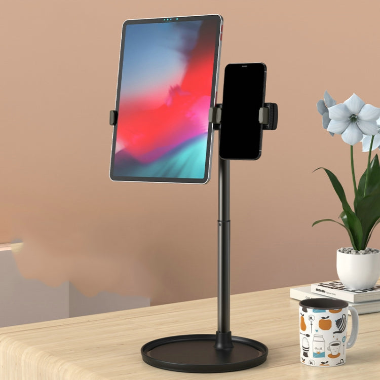 Lazy Desktop Mobile Phone Tablet Universal Non-Slip Telescopic Multi-Camera Live Stand, Style:Z3 Three-position