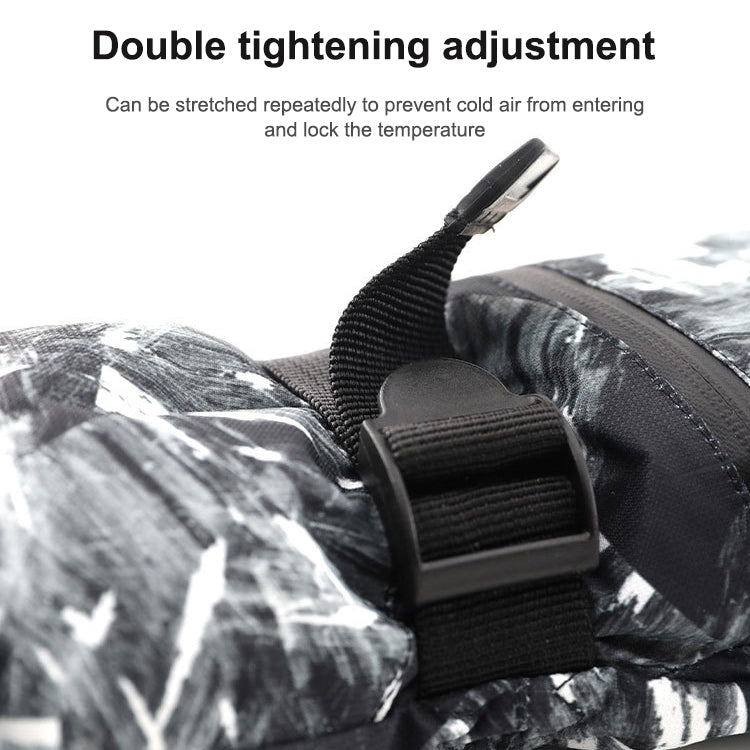 Winter Thermal Ski Gloves Outdoor Waterproof Velvet Gloves Thickening Touch Screen Motorcycle Gloves, Size: XL