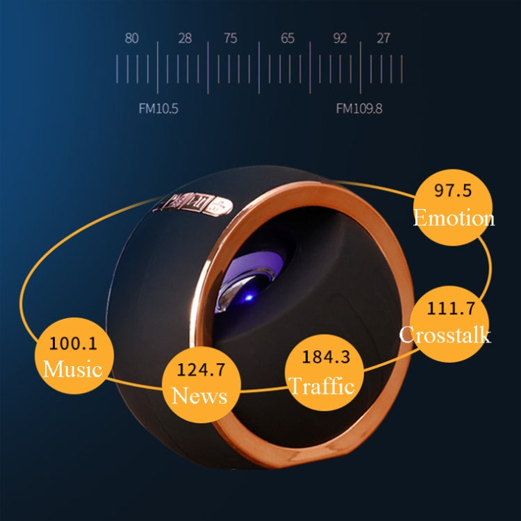 MMS-33 Wireless Bluetooth Speaker Fashion Subwoofer Colorful Light Audio