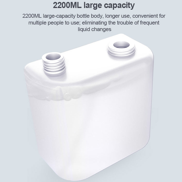 2200ml Large Capacity Automatic Spray Soap Dispenser Wall-Mounted Alcohol Disinfection Hand Sanitizer Machine, Product specifications: Spray Type