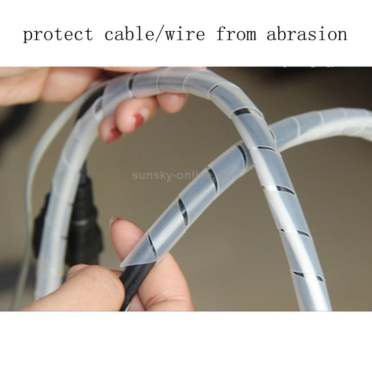 Wire Protection Tape Insulated Winding Tube, Model: 14mm  / 5m Length