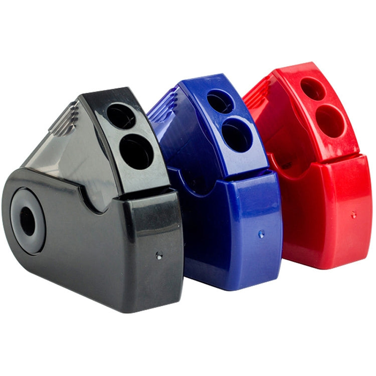 2 PCS Manual Push Pull Pencil Sharpener Single Hole Double Hole Multi-functional Office Stationery