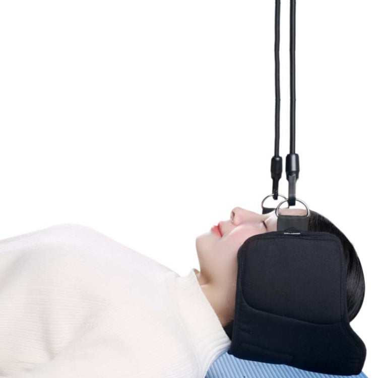 3 in 1 Neck Hammock Neck Stretcher, Hammock + Eye Mask + Drawstring Pocket, Specification:Upgrade Light Gray