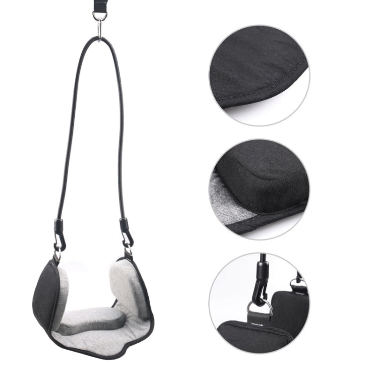 3 in 1 Neck Hammock Neck Stretcher, Hammock + Eye Mask + Drawstring Pocket, Specification:Light Gray