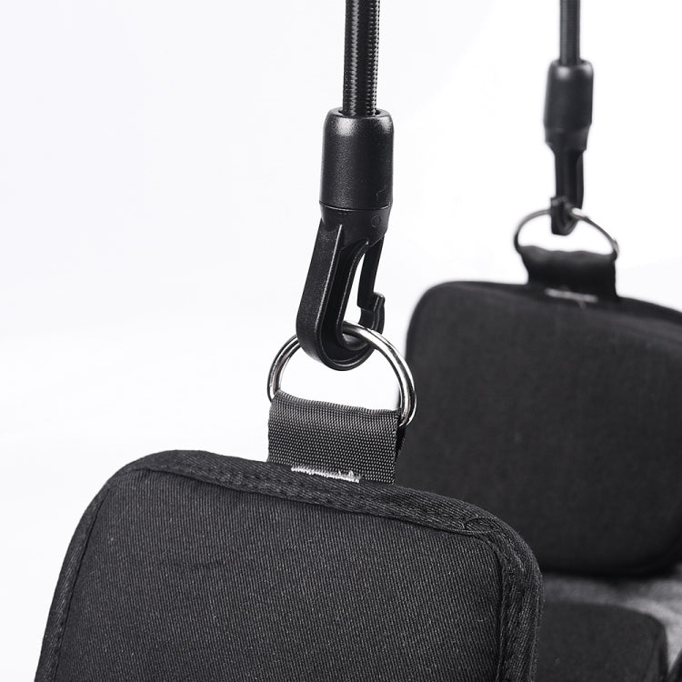 3 in 1 Neck Hammock Neck Stretcher, Hammock + Eye Mask + Drawstring Pocket, Specification:Light Gray+Black