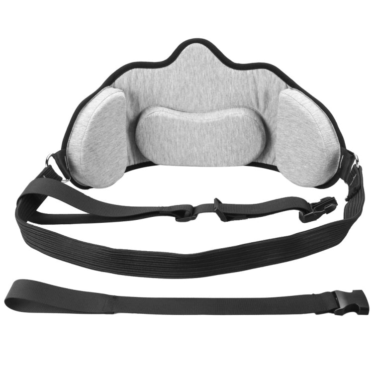3 in 1 Neck Hammock Neck Stretcher, Hammock + Eye Mask + Drawstring Pocket, Specification:Light Gray Adjustable
