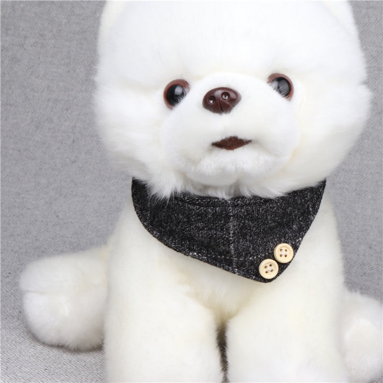 2 PCS Dog Collars Pet PU Triangle Collars, Specification: 1.3x42cm