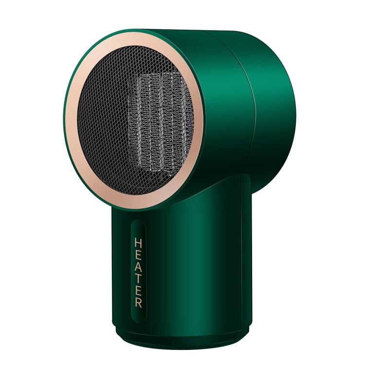 Smart Small Home Desktop Electric Heater, Style:Starry Sky Green