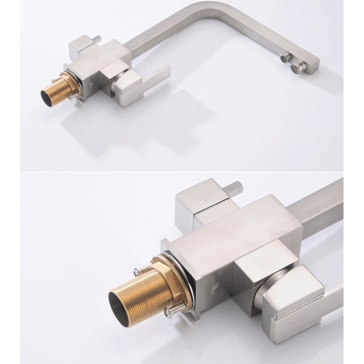 Copper Kitchen Sink Hot&Cold Water Purifier Faucet, Specification: Drawing