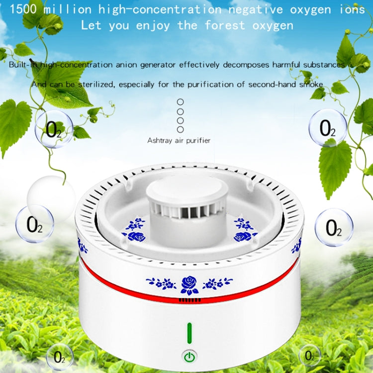 Ashtray Air Purifier Office Coffee Desk Remove Second-Hand Smoke And Haze PM2.5 Air Purifier