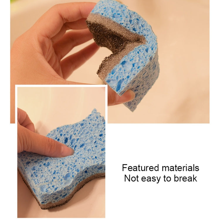 6 PCS Household Cleaning Sponge Kitchen Scouring Pad