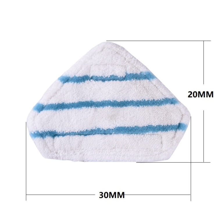 2 PCS Steam Mop Cloth Cover Triangular Microfiber Replacement Cloth