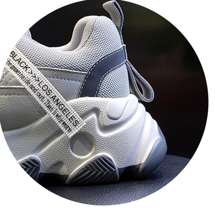 Autumn And Winter Casual Sports Shoes Female Leather Old Shoes, Size: 36