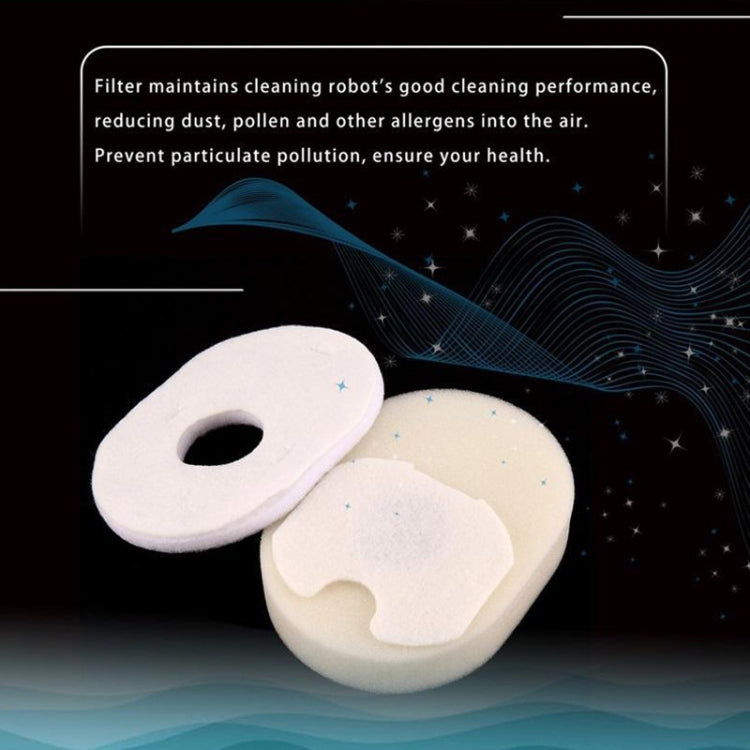 4 Pairs Filter Sponge Household Vacuum Cleaner Accessories for Shark HV300/310 Series